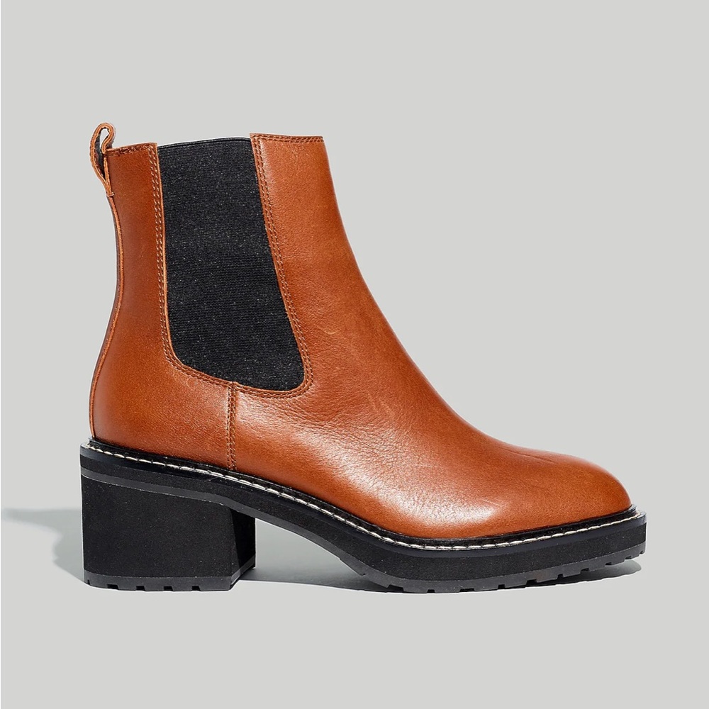 Madewell The Carina Platform Chelsea Boot size 9.5 new shoes NH199